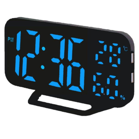 Budzik z podświetleniem 16x8cm JVD SB3725.2